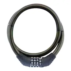 GENERICO - Cadena 12Mm X 80Cm para Bicicleta Con Combinacion Reforzado