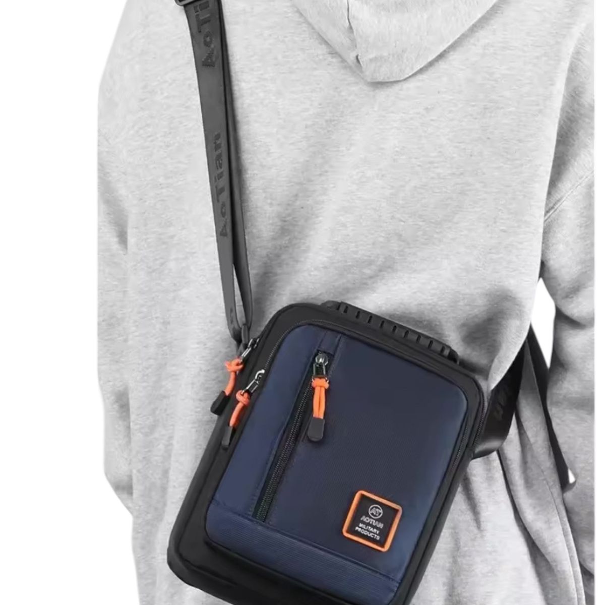 GENERICO - Bandolero Bolso Cruzado De Hombro Oxford Para Hombre