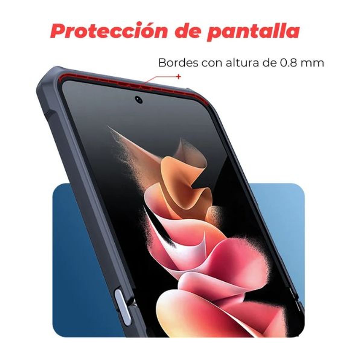 XUNDD - Carcasa para Samsung Z Flip 3 5g Militar Grade Reforzada X