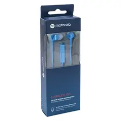 MOTOROLA - EARBUDS105-S AUDIFONO MLIBRES AZUL