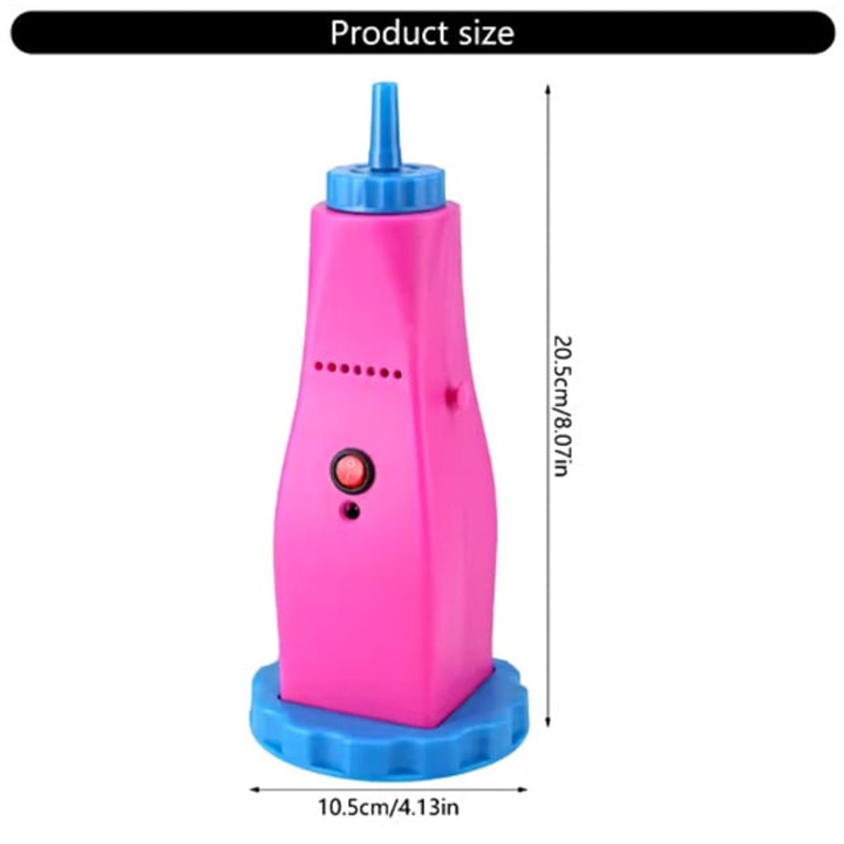 GENERICO - INFLADOR DE GLOBO ELECTRICO 220V ROSADO