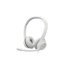 LOGITECH - 981-001285 HEADSET USB HEADSET H390 WHITE - Blanco