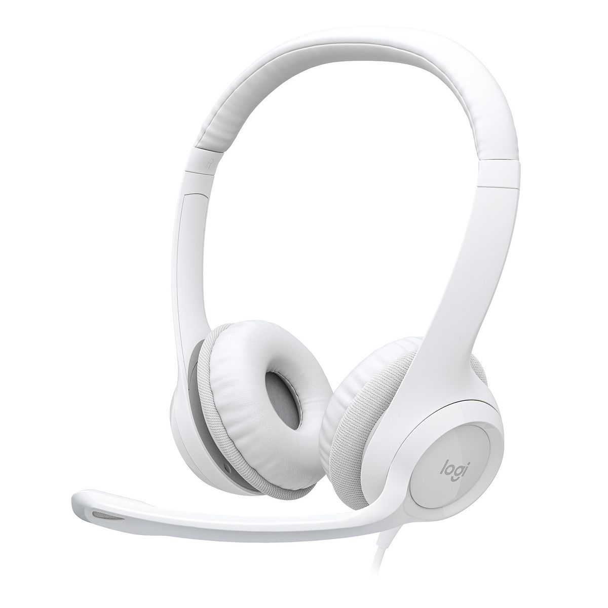 LOGITECH - AUDIFONOS USB HEADSET H390 WHITE