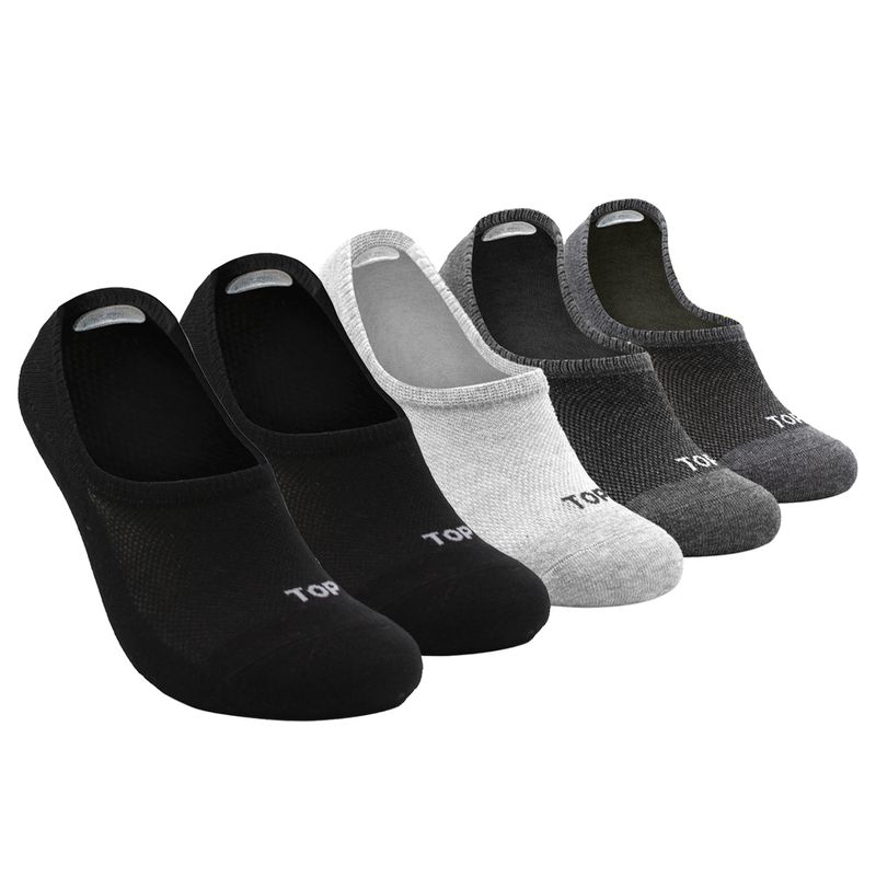 TOP - Calcetines Deportivos Invisibles Mujer Pack 5 C1 Top