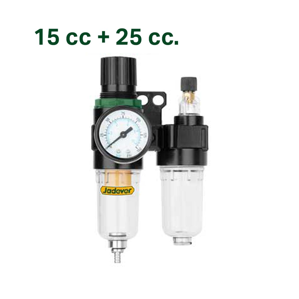JADEVER - Filtro Separador Agua y Aceite Lubricador para Compresor 14 JADEVER