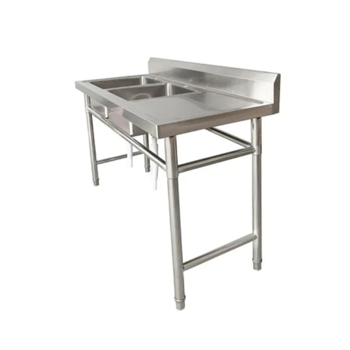 GENERICO - Lavafondos doble con secador derecho 175x60 Gastroforj.