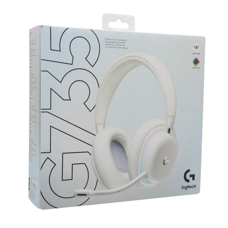 LOGITECH - 981-001082 HEADSET WIRELESS GAMING G735 - Blanco
