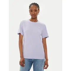 CALVIN KLEIN - Polera Ck Embro Badge Regular Morado