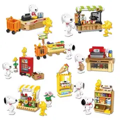 SNOOPY - Bloque Construccion Armable 1 Caja