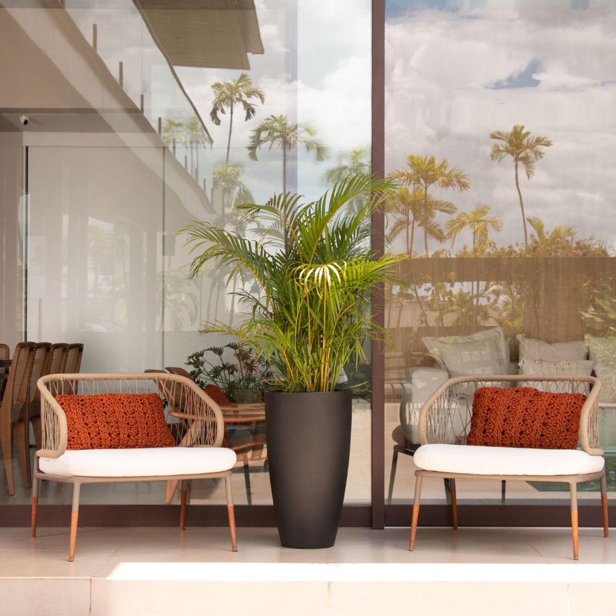 MILK - Macetero Vietnamita 70 Negro