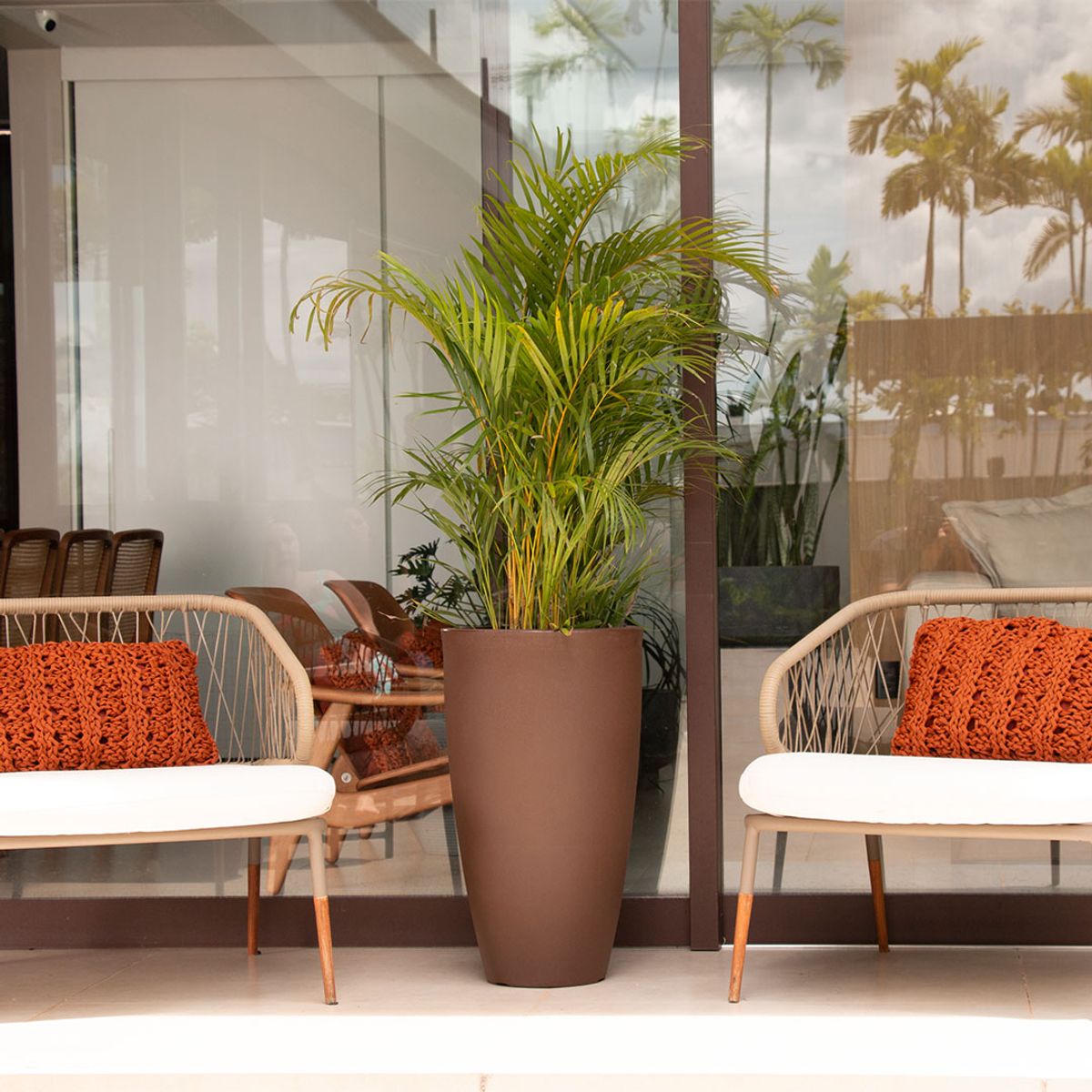 MILK - Macetero Vietnamita 70 Café