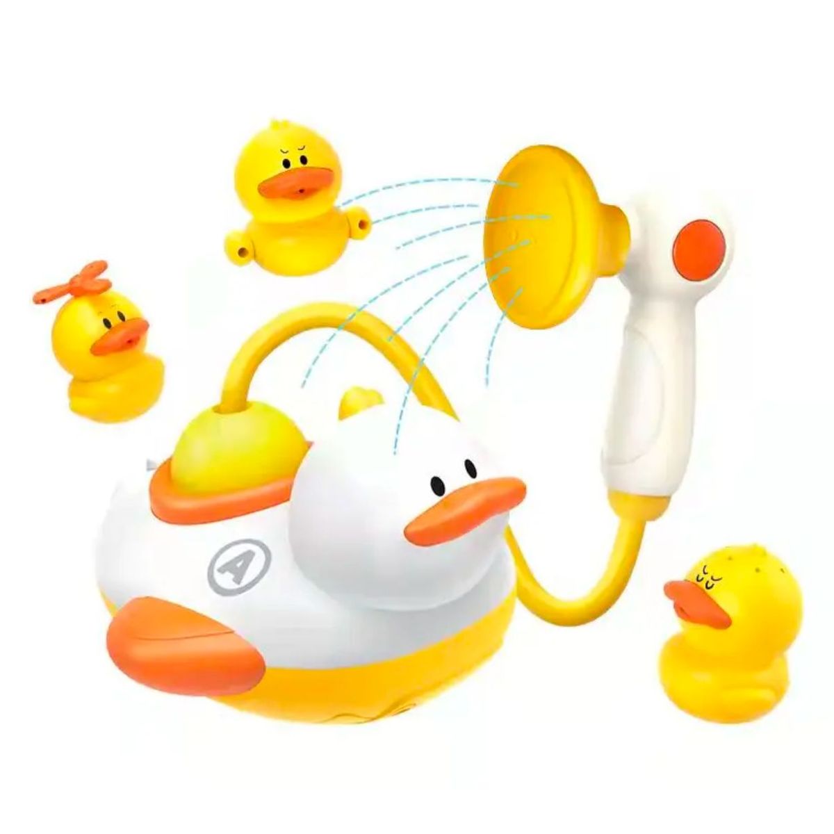 GENERICO - Juguete Para Bañera Niños De Ducha De Pato Ventosa