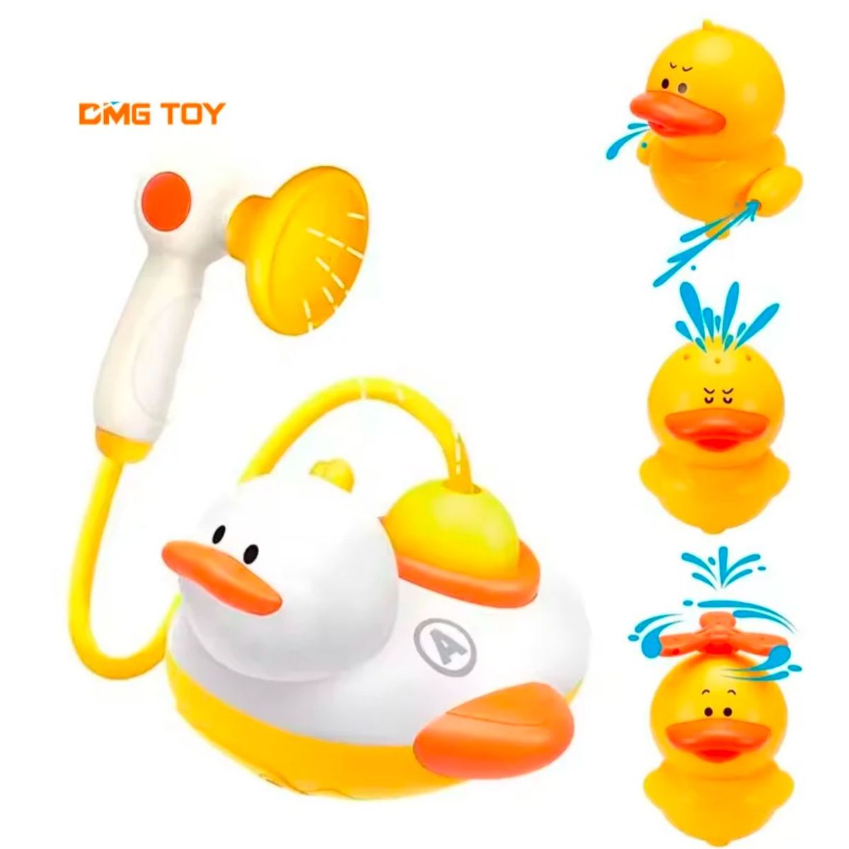 GENERICO - Juguete Para Bañera Niños De Ducha De Pato Ventosa