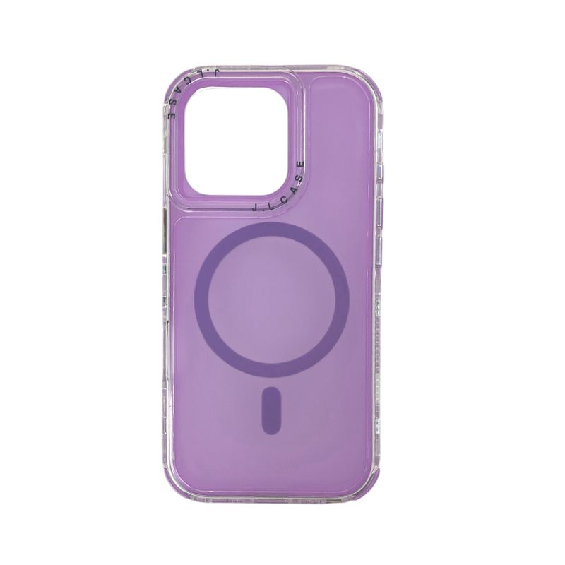 JOIGO - Carcasa Antigolpe 360 Para Iphone 16 Plus Magsafe Lila