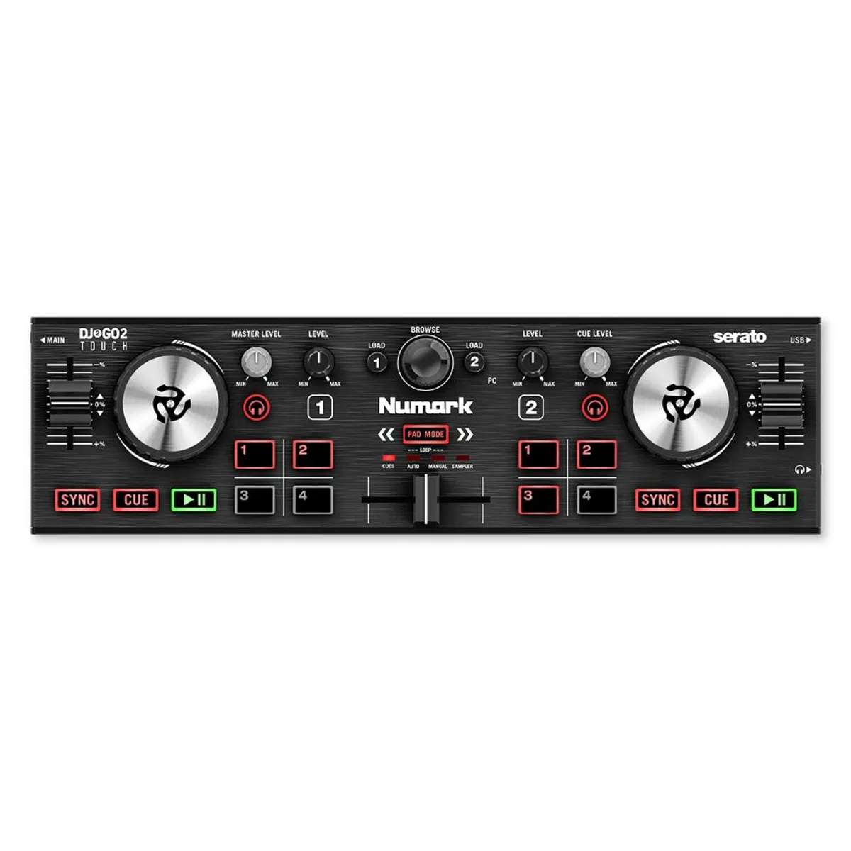 NUMARK - DJ Mini Controlador Numark DJ2GO2 Touch