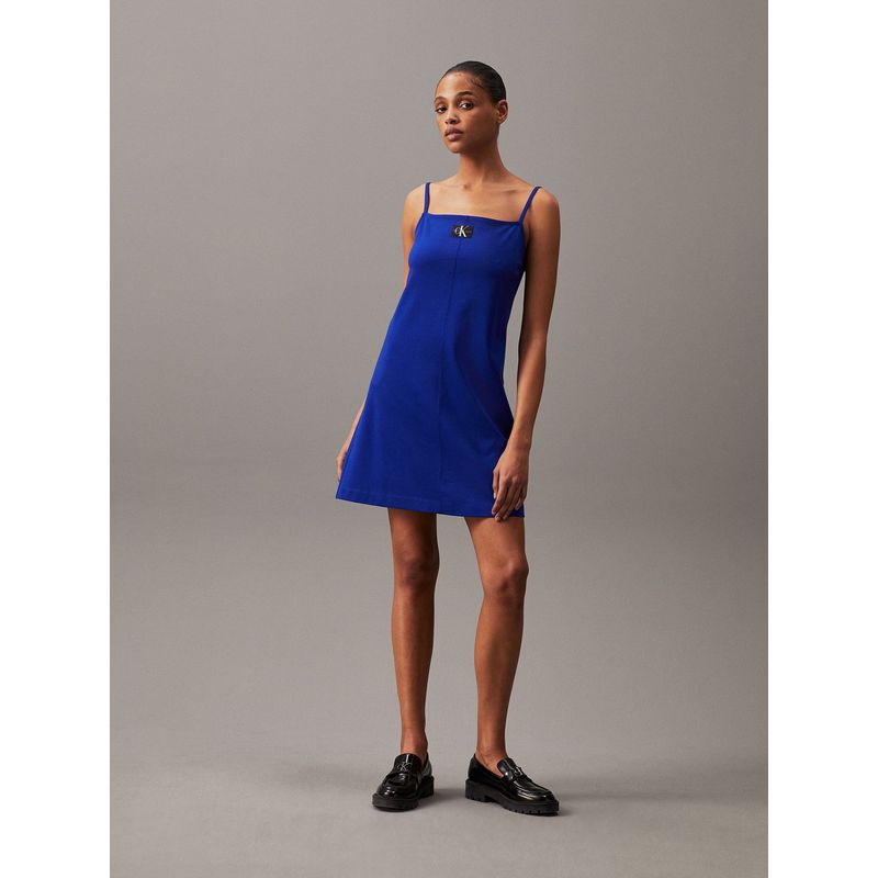 CALVIN KLEIN - Vestido Milano Azul Calvin Klein