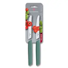 VICTORINOX - Juego de cuchillos para tomate y de mesa Swiss Modern, 2 piezas