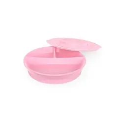 TWISTSHAKE - Plato Dividido +6 Meses - Rosa - Talla Única