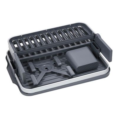 Imagen 2 del producto Secaplatos Escurridor 2 Niveles Plegable Spazio 49x34cm