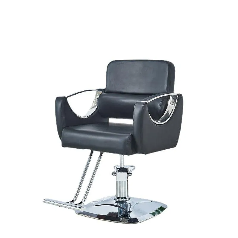 GENERICO - Sillón de Peluquería New Black Star - Negro