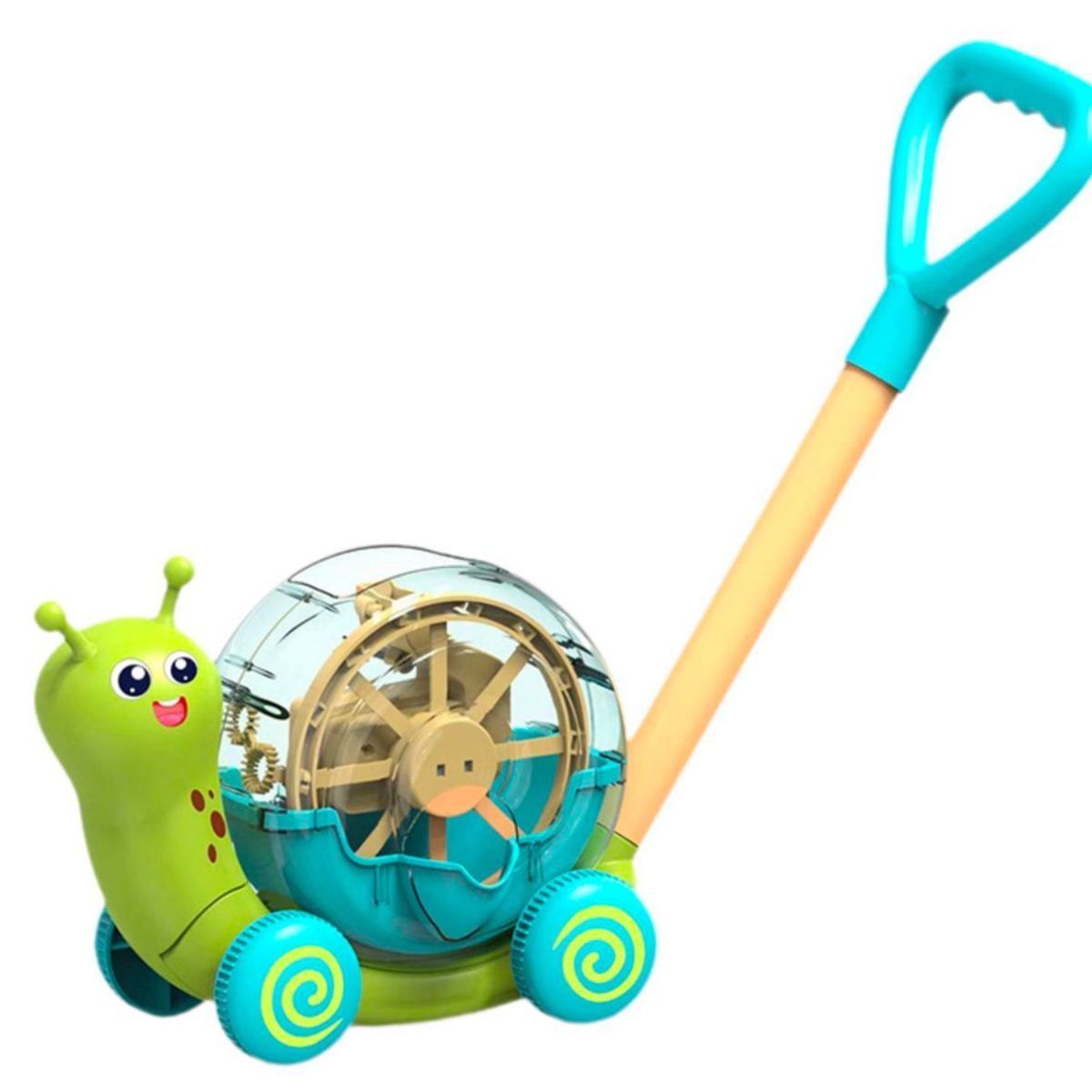 GENERICO - Carrito Caminador De Arrastre Y Lanza Burbujas Para Niños