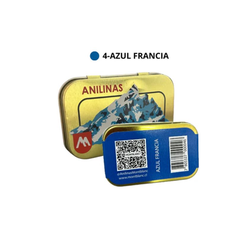 ANILINAS MONTBLANC - Anilinas Montblanc® Cajita Dorada Azul Francia