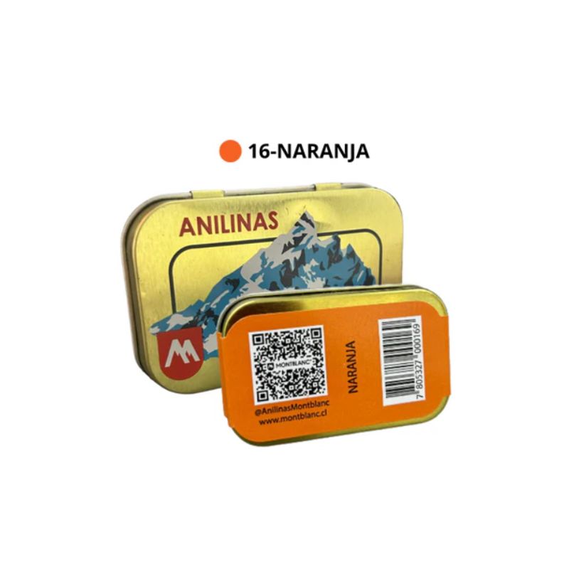 ANILINAS MONTBLANC - Anilinas Montblanc® Cajita Dorada Naranja