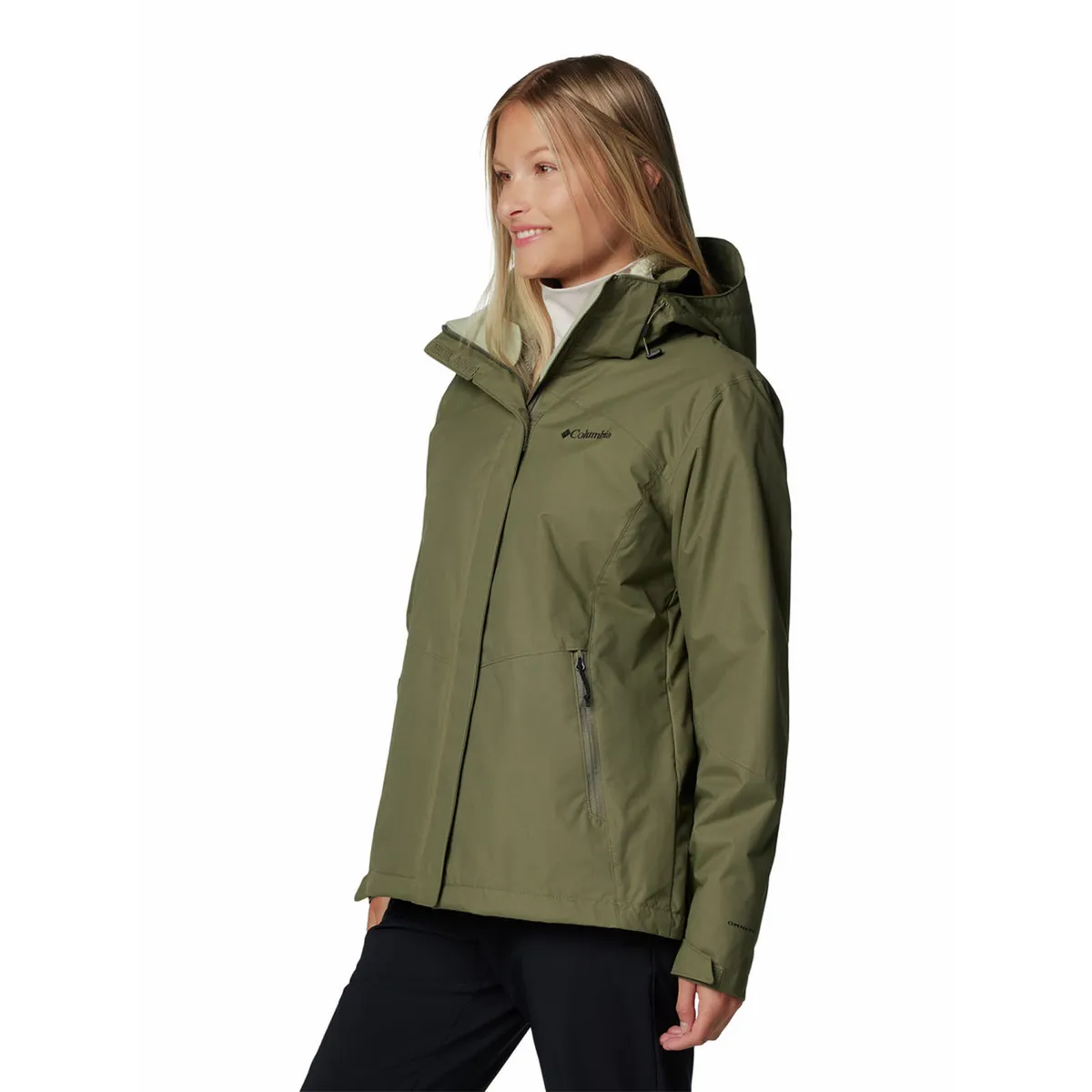 COLUMBIA - Parka Mujer Bugaboo Iii Fleece Verde COLUMBIA