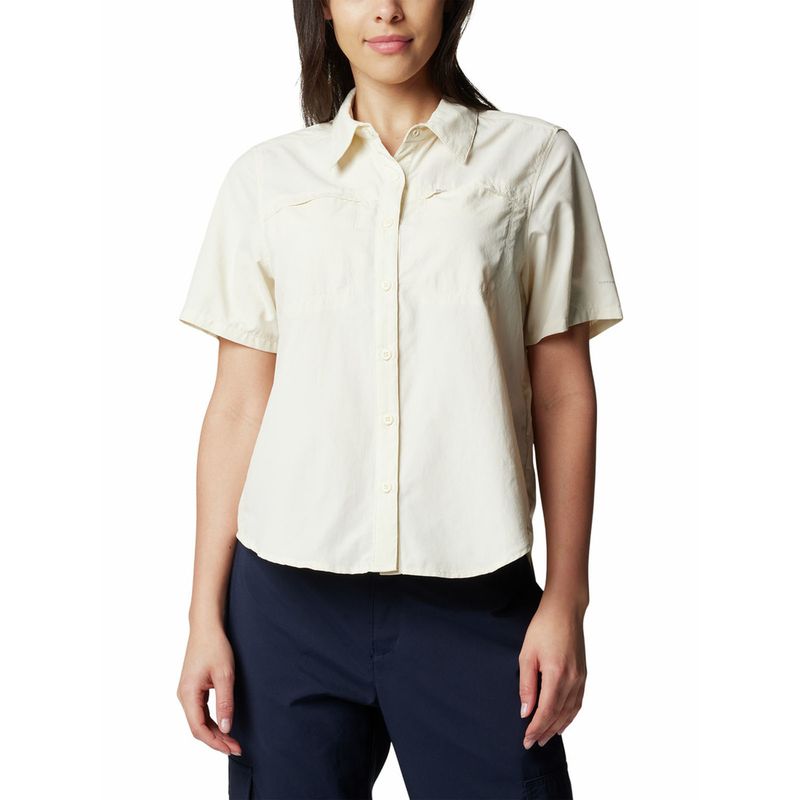 COLUMBIA - Blusa Mujer Silver Ridge 3.0 Blanco COLUMBIA
