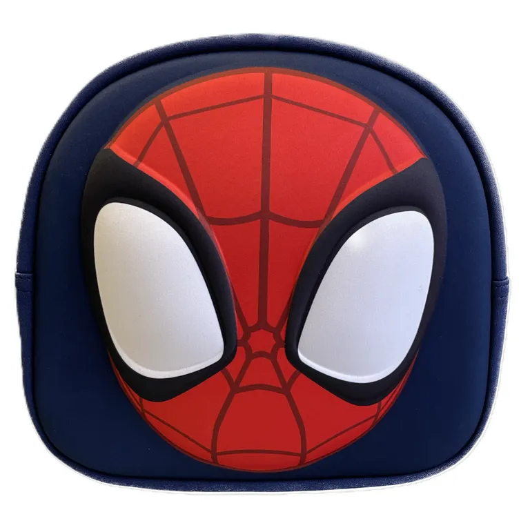 Mochila Pre-Escolar 3D Spidey Con Tirante Blanco TALLA UNICA