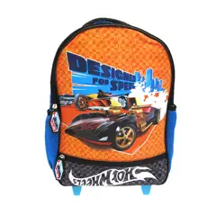 HOT WHEELS - Mochila con Ruedas 14"