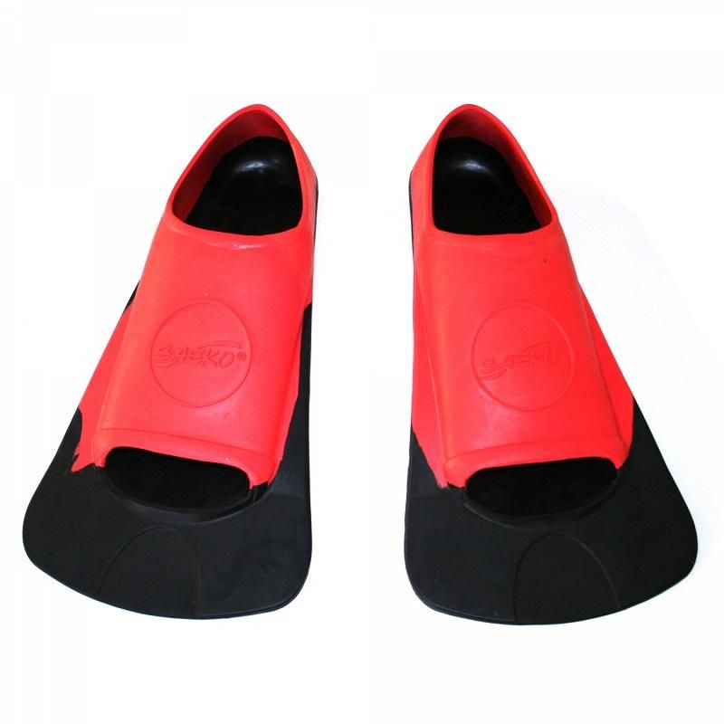 SAEKO - ALETAS DE NATACION SAEKO SWIMFINS ROJONEGRO