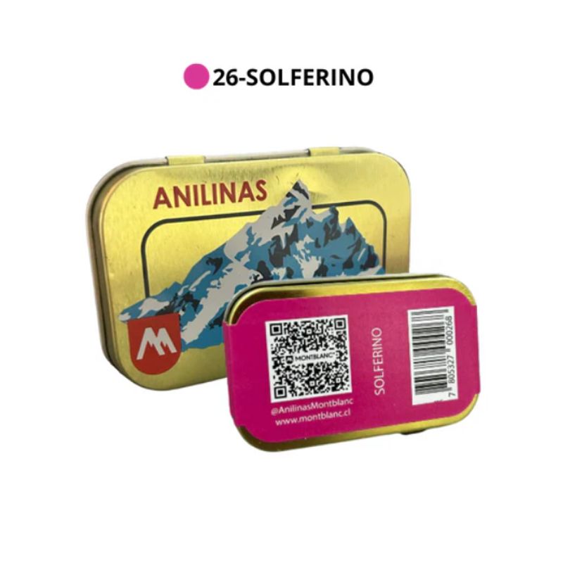ANILINAS MONTBLANC - Anilinas Montblanc® Cajita Dorada Solferino