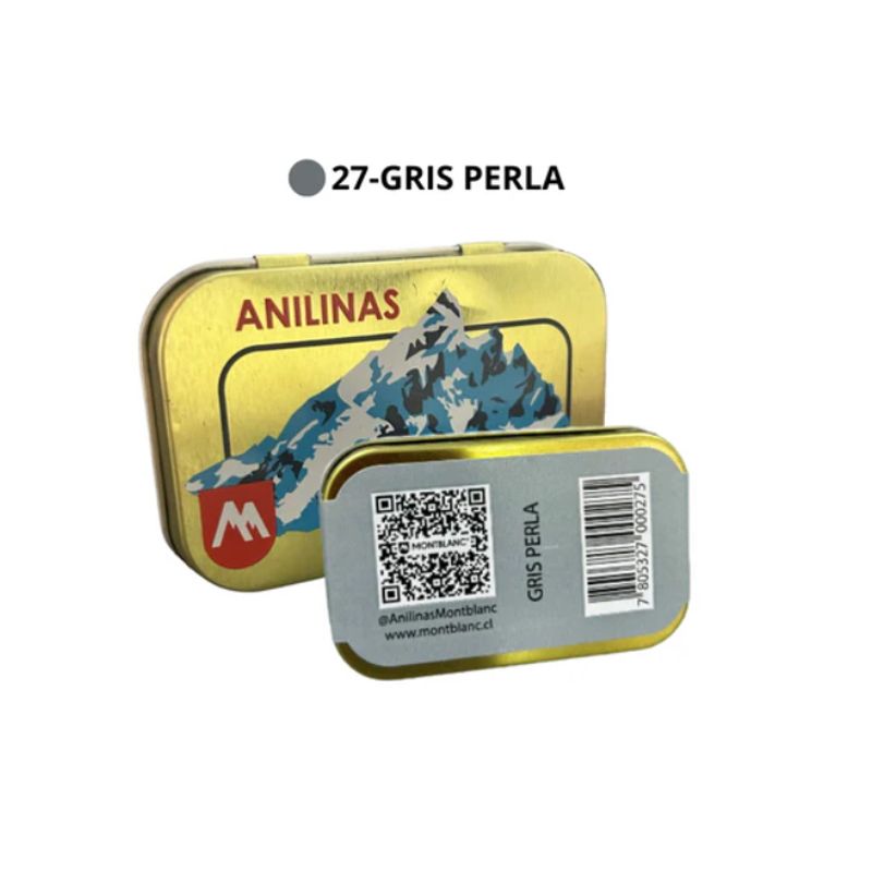 ANILINAS MONTBLANC - Anilinas Montblanc® Cajita Dorada Gris Perla