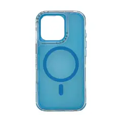 JOIGO - Carcasa Antigolpe 360 Para Iphone 16 Pro Magsafe Azul.