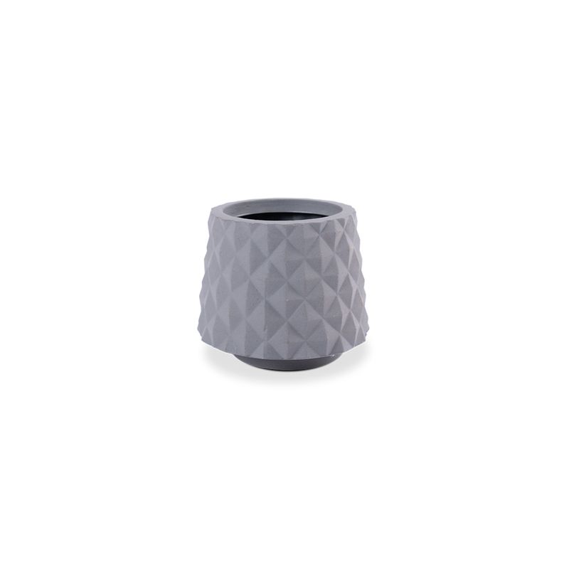THE POPULAR DESIGN - MACETERO RECONCAVO 46 MINI GRIS