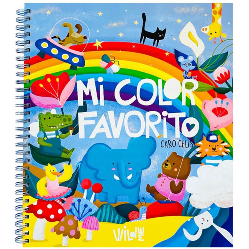 GENERICO - Libro para Colorear Mi color Favorito Caro Celis