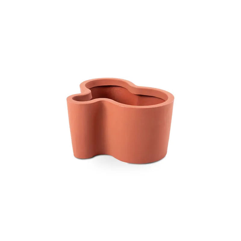 THE POPULAR DESIGN - MACETERO ORGANIQUE 24 TERRACOTA