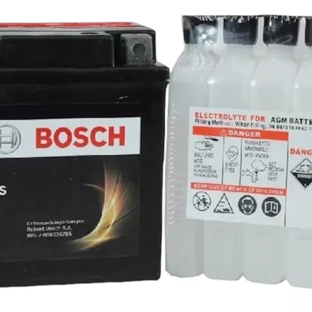 BOSCH - Bateria Bosch Agm Btx5l-bs 4ah 12v
