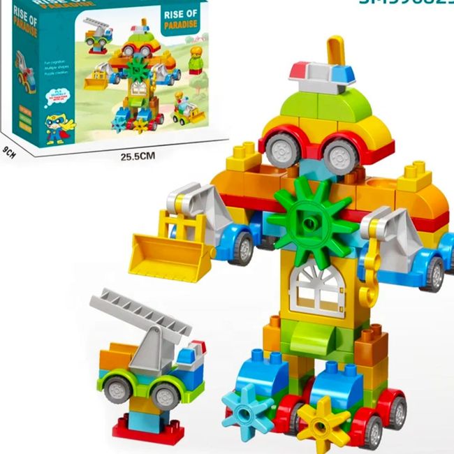 GENERICO - Bloques De Construcción 88 Piezas Juego Recreativo Niños