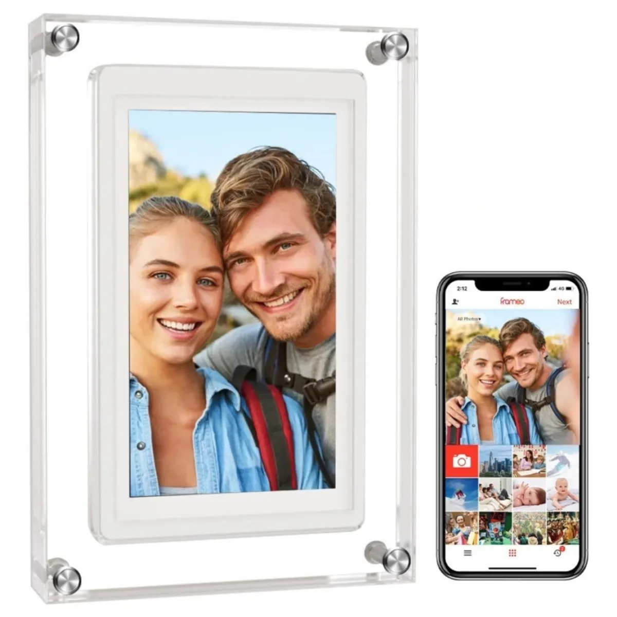 MUNDO MAGIA - Marco Digital 5 Pulgadas Acrílico