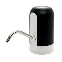 Dispensador de agua recargable USB Básico Negro