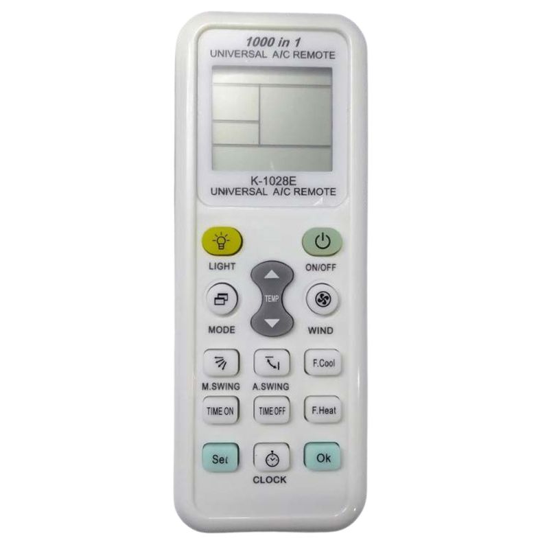 GENERICO - Control Remoto Universal Paire Acondicionado VRC-0440
