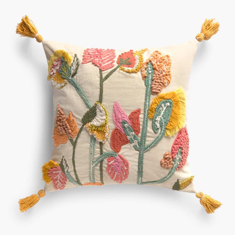 CALMA HOUSE - Funda Cojin Violeta 45x45 Calma House