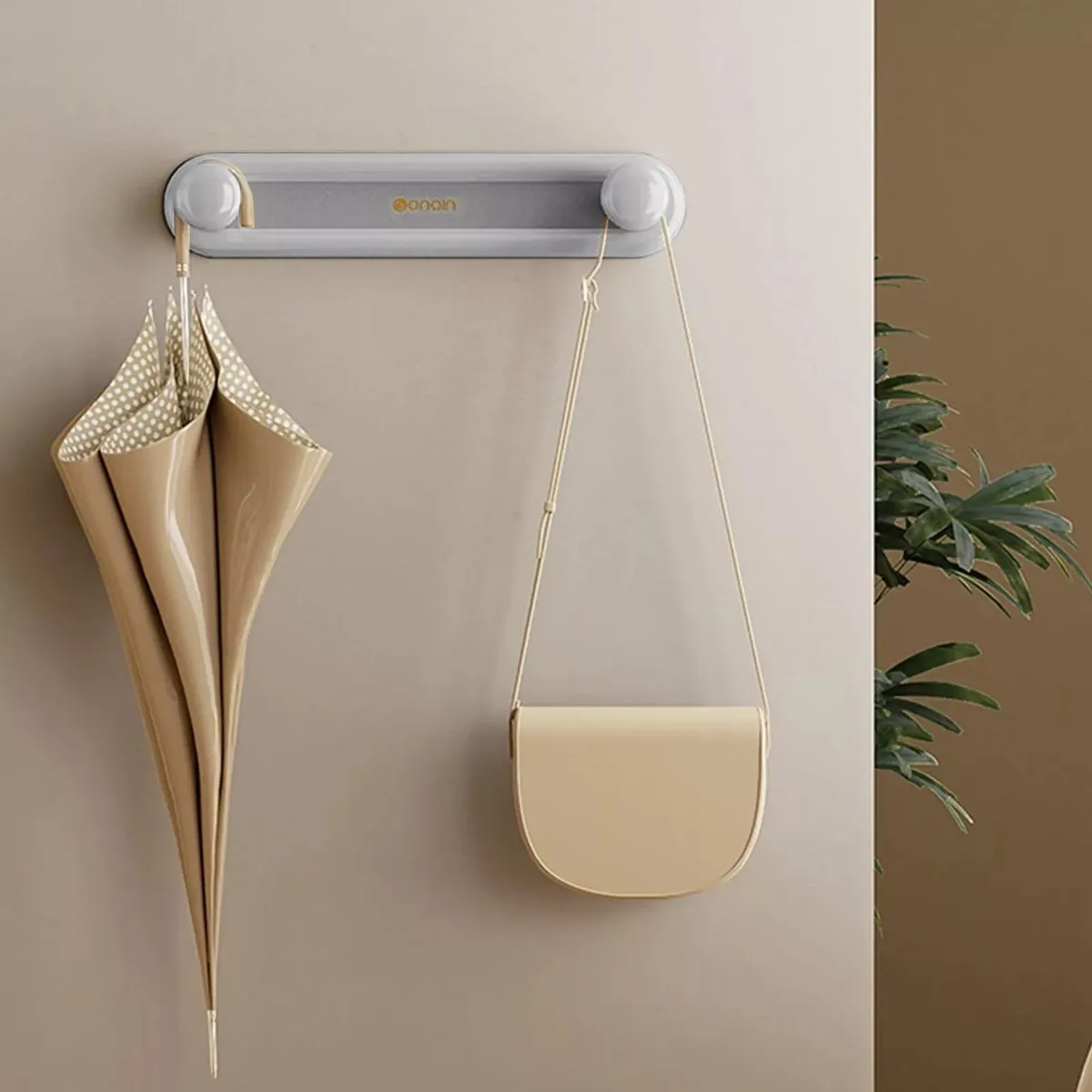 GENERICO - Organizador Retráctil Practico Para Perchas 2 Niveles