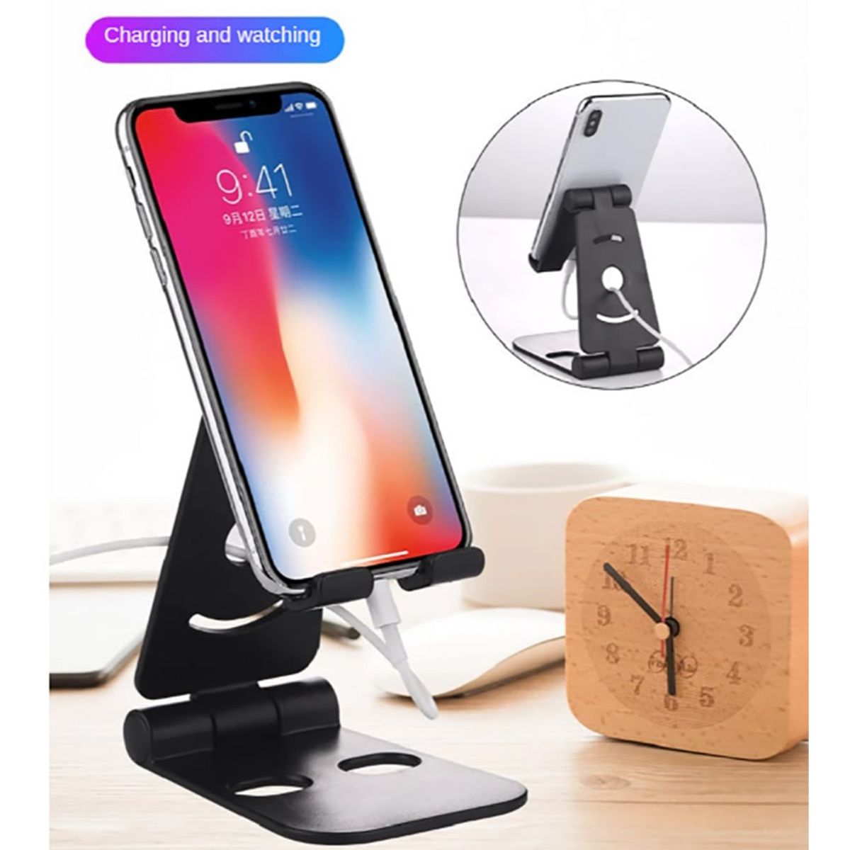 GENERICO - Soporte de escritorio para Tablet y Celular