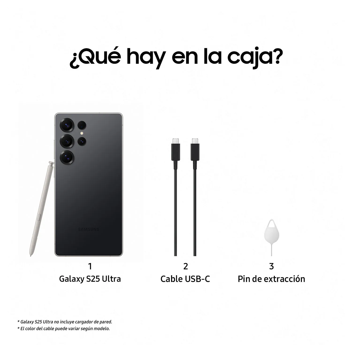 SAMSUNG Galaxy S25 Ultra 512GB Negro Titanio | Falabella Chile