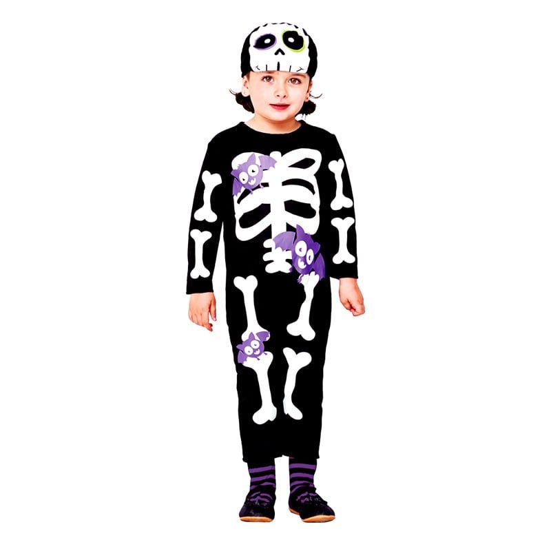 GENERICO - TRAJE INFANTIL ESQUELETO 5-6