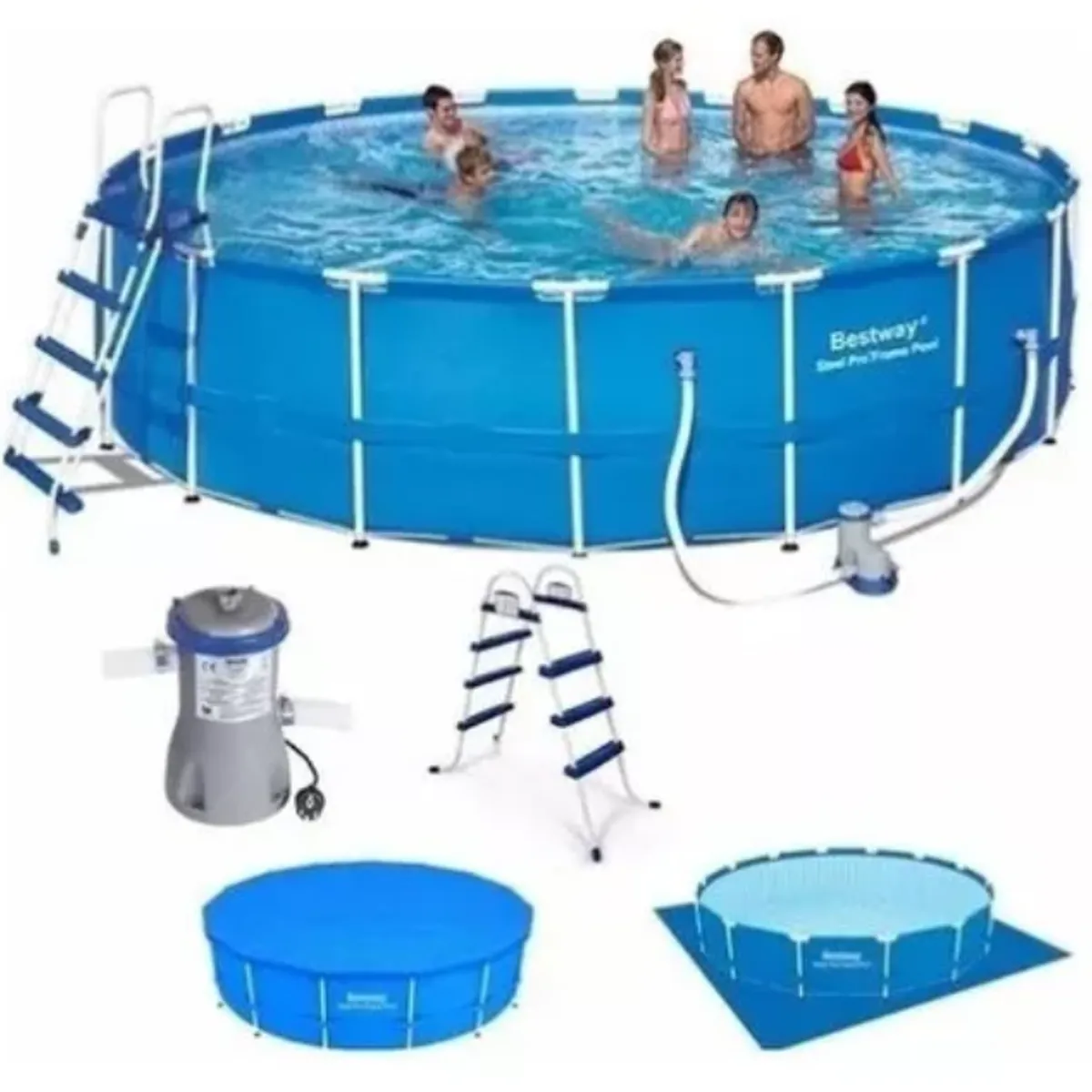 BESTWAY - Piscina Estructural Bestway 457 x 91 cm - 12627 L