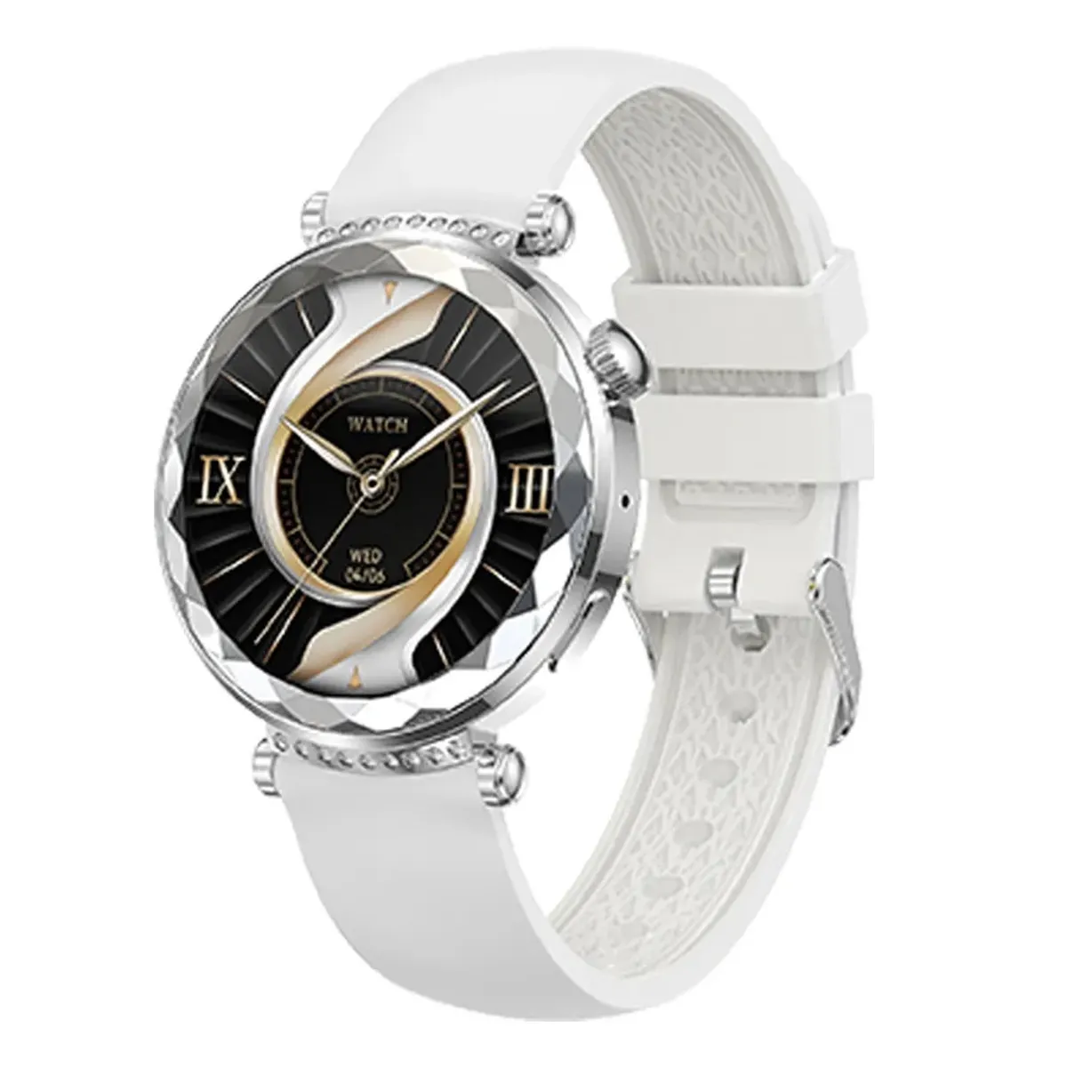 GENERICO - Smartwatch Reloj Inteligente 390X390 IP68 NFC 180mAh Amoled Salud y Deporte Compatible IOS Android